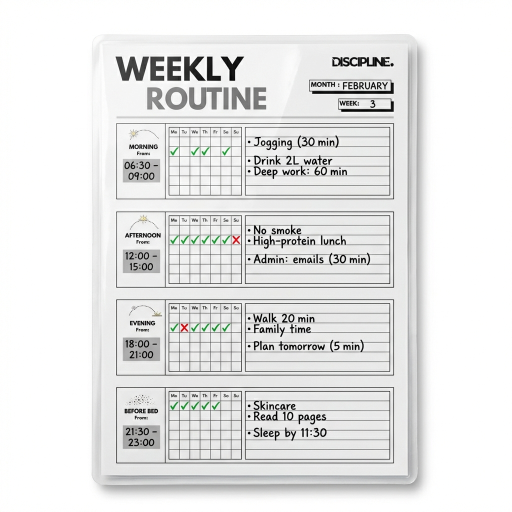 WEEKLY + DAILY TEMPLATES