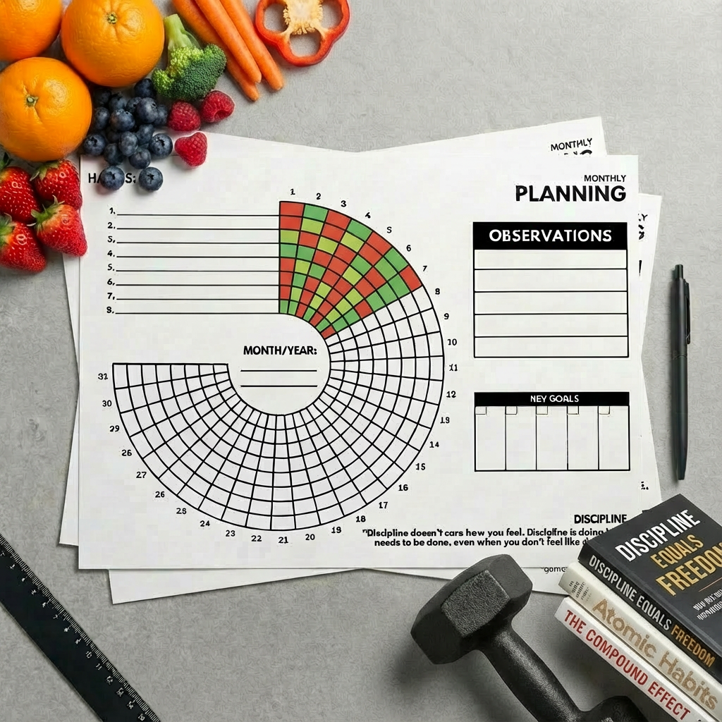 31-Day Habit Tracking Template
