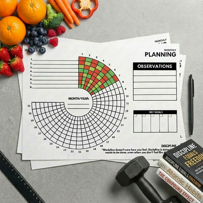 31-Day Habit Tracking Template