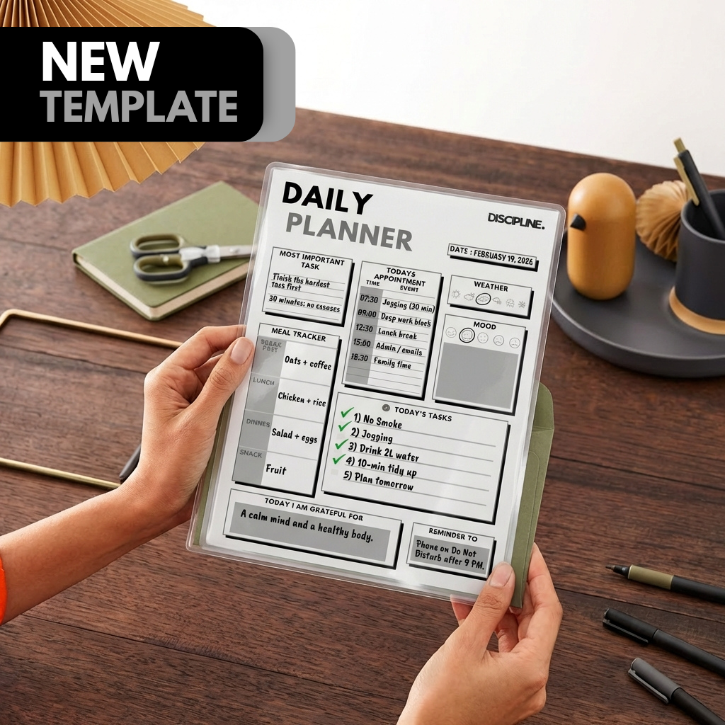 31-DAY HABIT TRACKING TEMPLATE