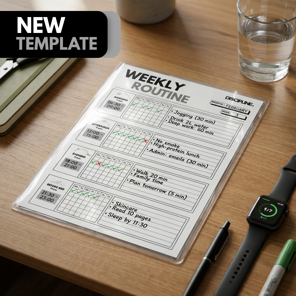31-DAY HABIT TRACKING TEMPLATE