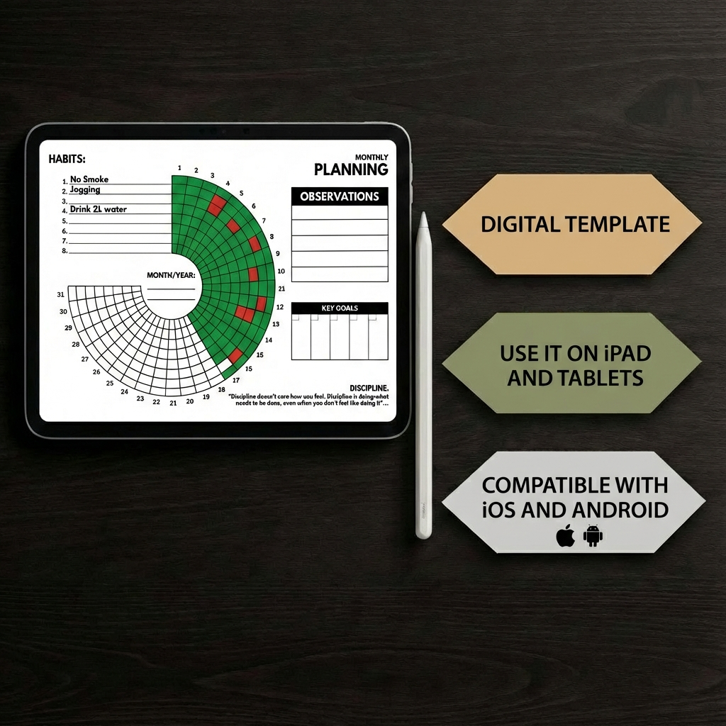 31-DAY HABIT TRACKING TEMPLATE